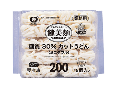 「健美麺」糖質30％カットうどん200＜ミニダブル＞