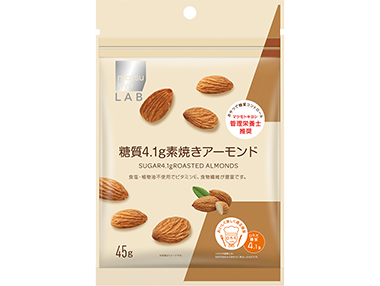 matsukiyo LAB 糖質４．１ｇ素焼きアーモンド ４５ｇ
