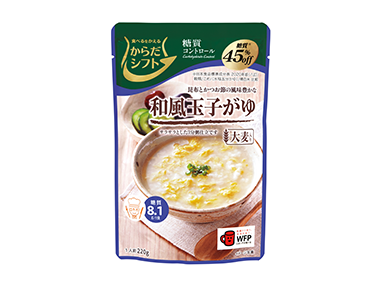 糖質コントロール 和風玉子がゆ