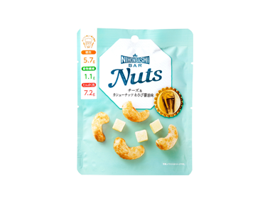 Nuts チーズ＆カシューナッツわさび醤油味